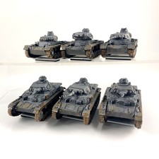 x6 Tank Allemand WW2 Plastique