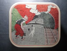 HERGE TINTIN très jolie boîte DELACRE lithographiée 2016 Soviets très bel état !