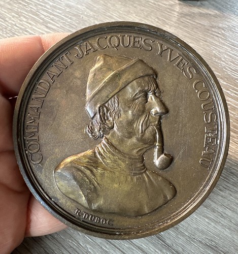 Medaille commandant cousteau - medaille, "