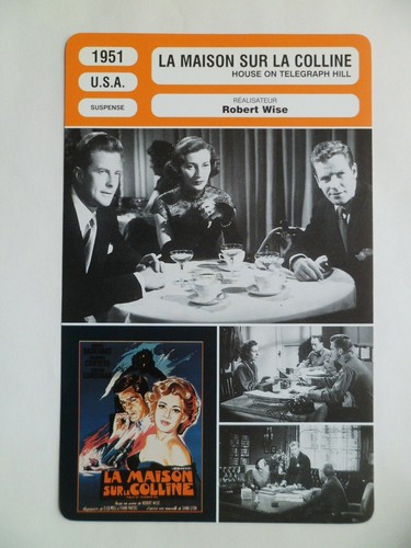 Carte fiche cinema 1951 - fiche,