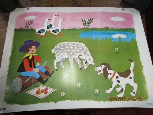 Affiche carte scolaire - /,