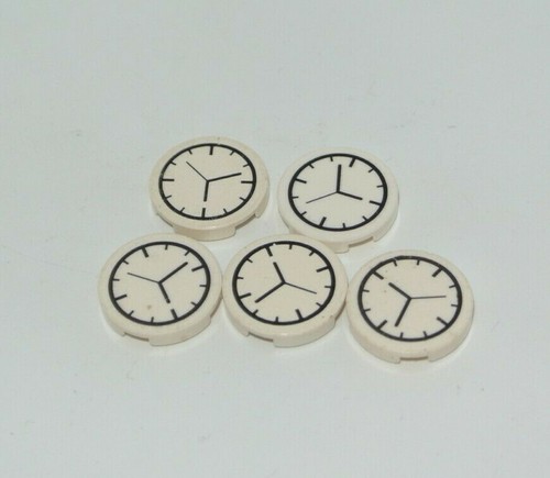 Lego tuile ronde - 5x,
