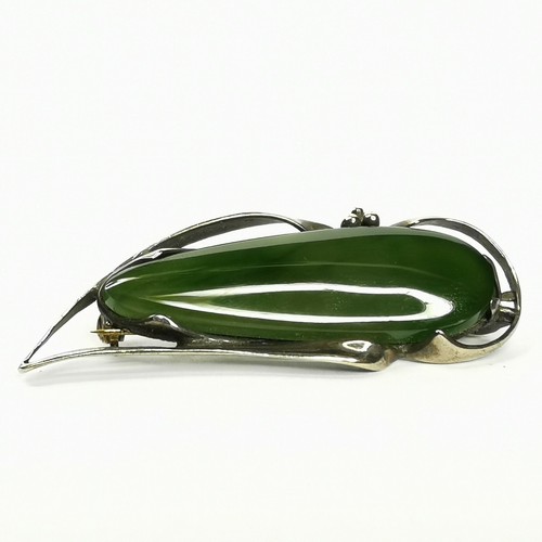 Vintage russian silver brooch - vintage,