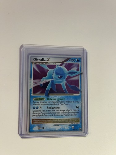 Carte pokémon givrali - pokémon, niv.