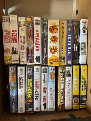 Cassettes vidéo vhs - cassettes, à
