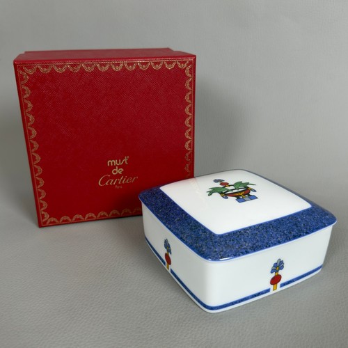 Boîte cartier porcelaine - cartier,