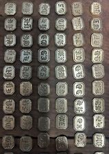 Sceau Initiale 100 Pièces Ancien Cire Encre Monogrammes cachet tampon