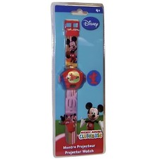 Montre Projecteur Mickey Mouse Rouge Et Bleu