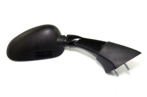 Miroir droit noir - pour, yamaha
