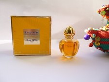 SUPERBE   miniature  SUBLIME  de  JEAN PATOU  pleine + boite occasion