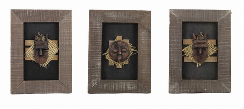 Lot tableaux africains - de,