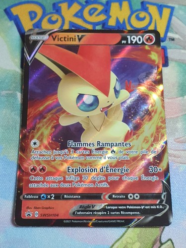 Carte pokemon victini - carte,