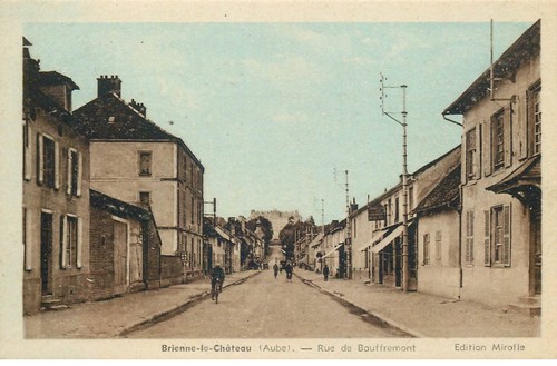 Aube brienne chateau rue - le,