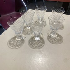 SEVRES,SERIE DE 6 VERRES ART