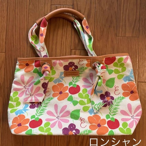 Longchamp tote bag during the