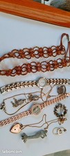 Lot bijoux anciens vintage et