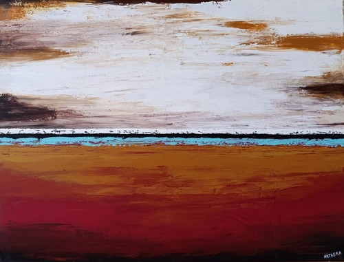 Peinture abstraite acrylique - abstraite,,