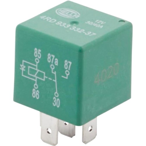 Hella relais 12v - hella, 5pôle