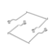 Écarteurs de sacoches pour Yamaha XV 535 / 250 Virago SU2 chrome