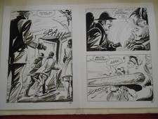 Elvifrance 8 planches originales  Birago Balzano  Stregoneria 1985) pendaison