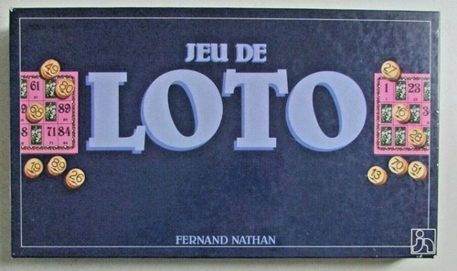 Jeu société loto - société, (bingo)