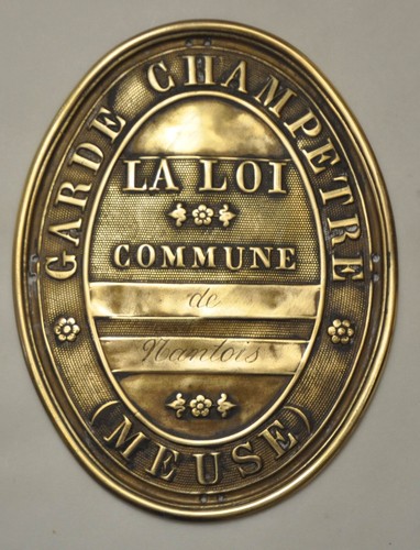 Plaque métier nantois - plaque,