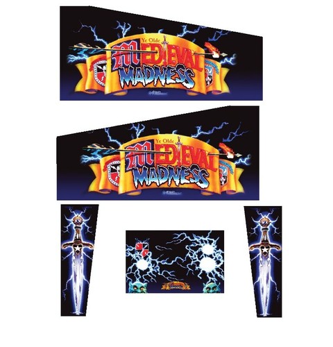 Stickers medieval madness - medieval,