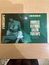 affiche publicitaire magasin du printemps vintage annees 80 