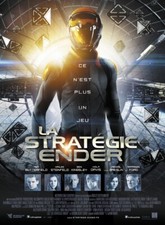 Affiche de cinéma pliée " LA STRATEGIE ENDER " Format 120X160 cm