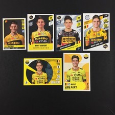Wout Van Aert Rookie Lot 6 Sticker Panini Tour De France 2020 2021 2022 23 24 25