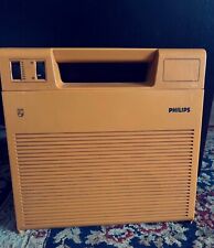 tourne disque PHILIPS 180 jaune vintage ancien