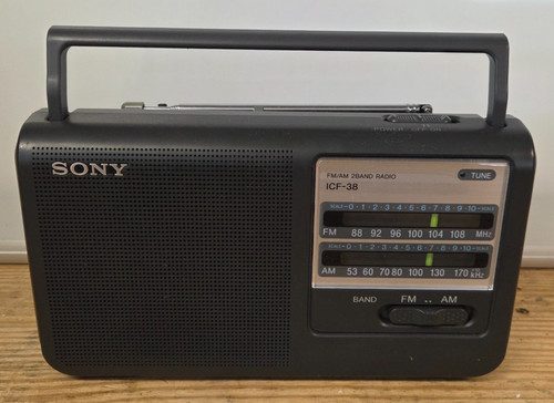 Sony band radio icf - am/fm,
