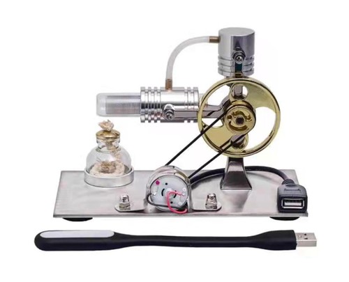 Hot air stirling engine - hot,
