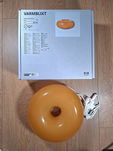 Ikea varmblixt donut led - donut,
