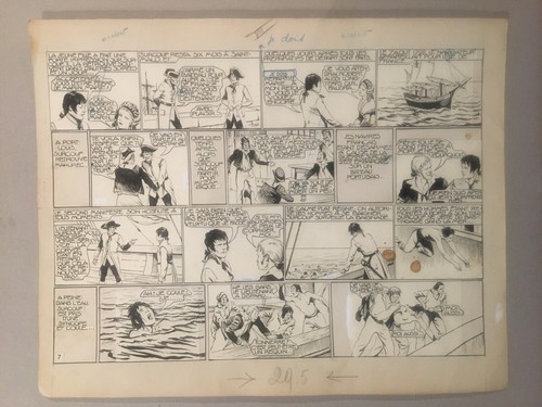 Giffey planche originale - giffey,