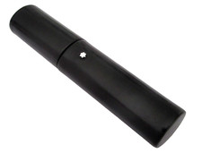 AUTHENTIQUE ETUI CUIR MONTBLANC TUBE NOIR POUR STYLO MODÈLE 1 PLACE MX722