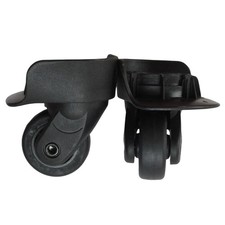 Valise Bagage Noire, Roues de Secours, Roulettes, Réparation pour Chariot