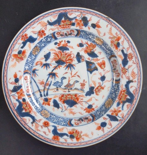 Antique china imari - imari, plate