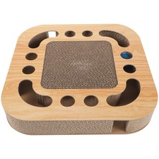  Griffoir Carton Pour Chat Jouet Interactif Planche À Gratter Chats Tapis