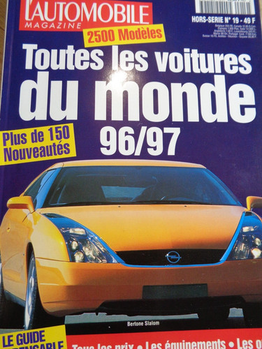 Salon 1996 l automobile - salon, l'automobile