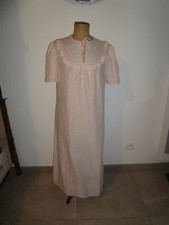46 NUISETTE ROBE NUIT DESHABILLE NEGLIGE SAUT LIT CHEMISE DENTELLE PEIGNOIR