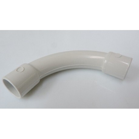 Coude gris 16mm angle - gris, 90°