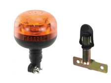 Gyrophare LED Rotatif Classe 1 Flexible Homologué avec Support A visser 