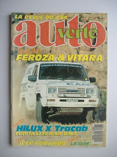 Auto verte 73 hilux - 98, lj