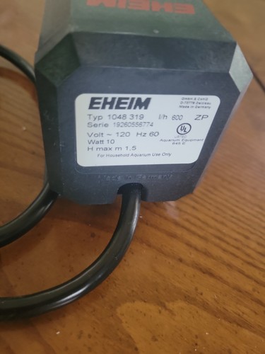 Eheim typ 1048 - typ, 319