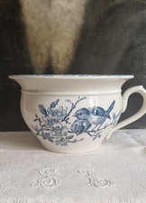 SARREGUEMINES FAVORI POT DE CHAMBRE ANCIENNE SHABBY VINTAGE RAR 