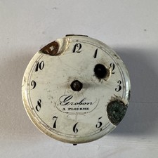 mouvement montre coq oignon XVlll gousset