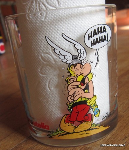 Verre asterix nutella 1995 - verre, /
