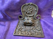 Artisanat de tranchée - Encrier porte plume de poilu 1914 - 1918 superbe