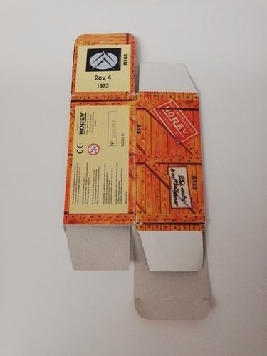 Boite vide carton norev - vide,
